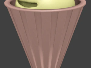 creeemy - ice cream 3D Model