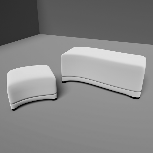 sofa 3D Модель .c4d .max .obj .3ds .fbx .stl .blend 