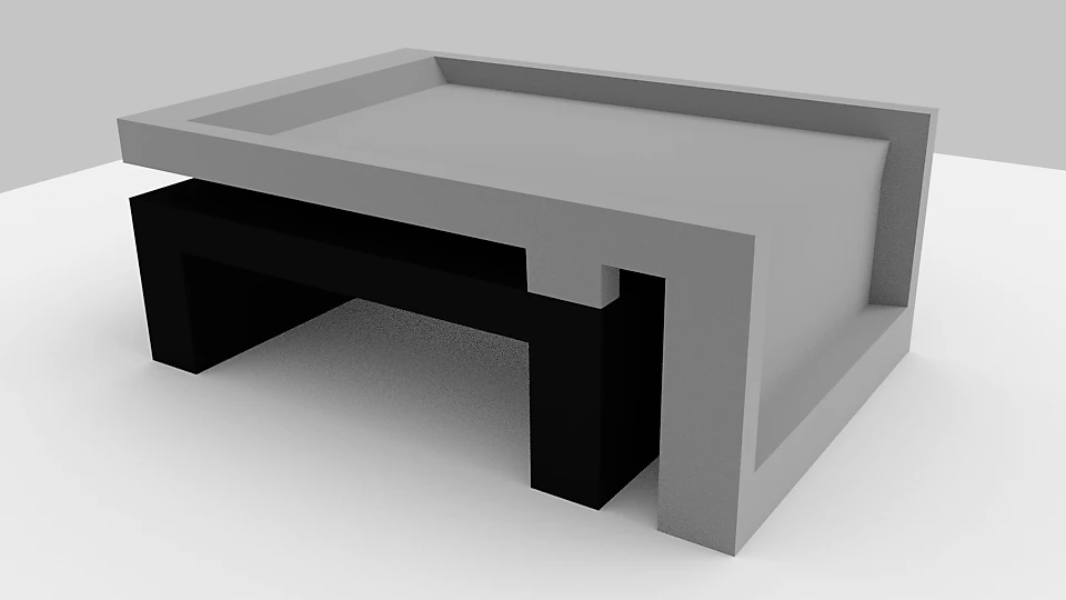 journal table 3D Model .c4d .max .obj .3ds .fbx .stl .blend 