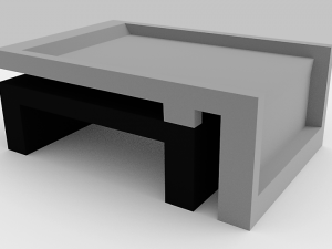 journal table Modelo 3D