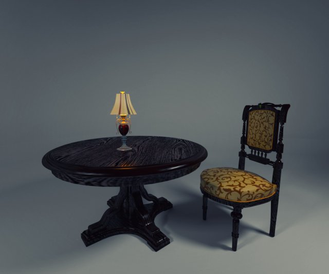interior objects 3D Модель .c4d .max .obj .3ds .fbx .stl .blend 