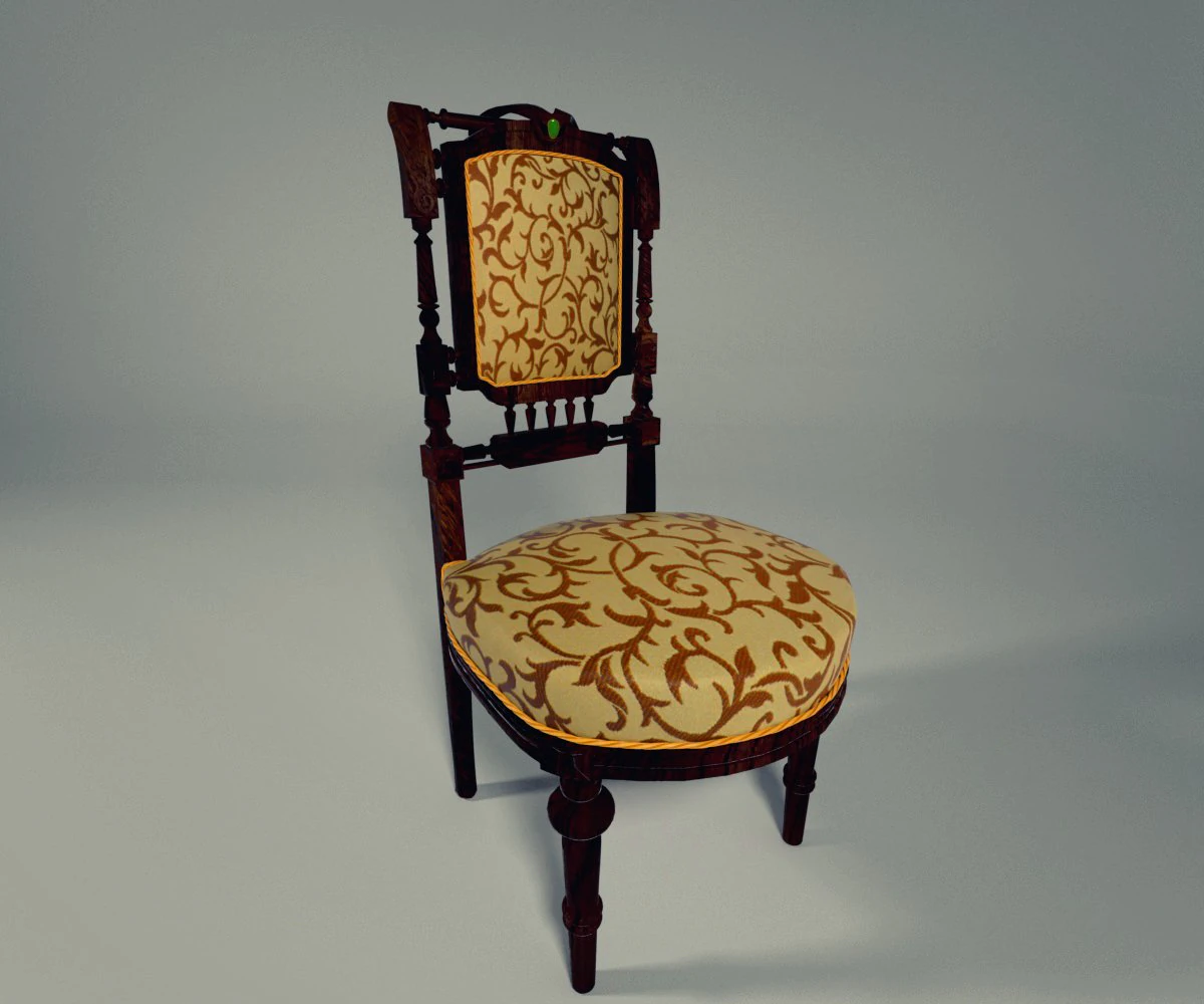 chair 3D Model .c4d .max .obj .3ds .fbx .stl .blend