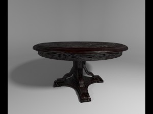 table Modèle 3D
