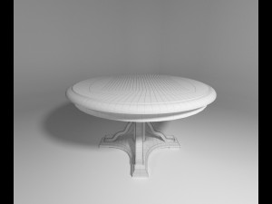 table Modèle 3D