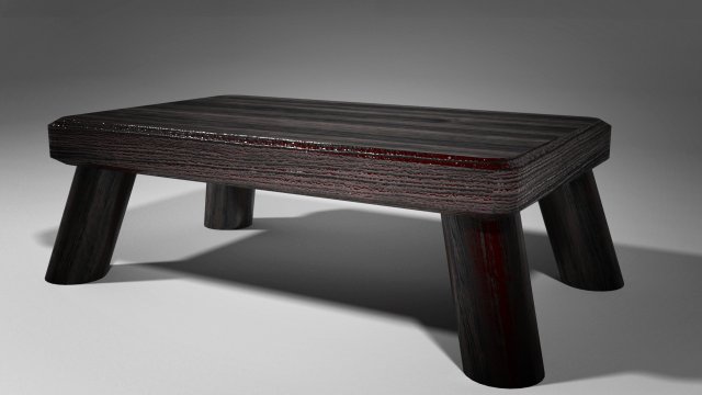 japanese table 3D Model .c4d .max .obj .3ds .fbx .stl .blend 