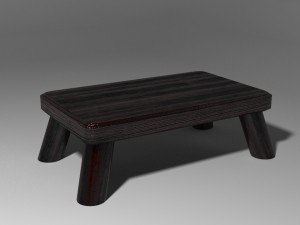 japanese table 3D Model