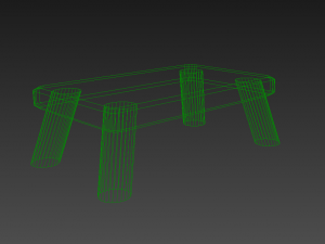 japanese table 3D Model