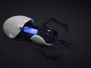 legendary from the game portal 2 3D Модель