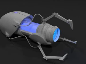 legendary from the game portal 2 3D Model