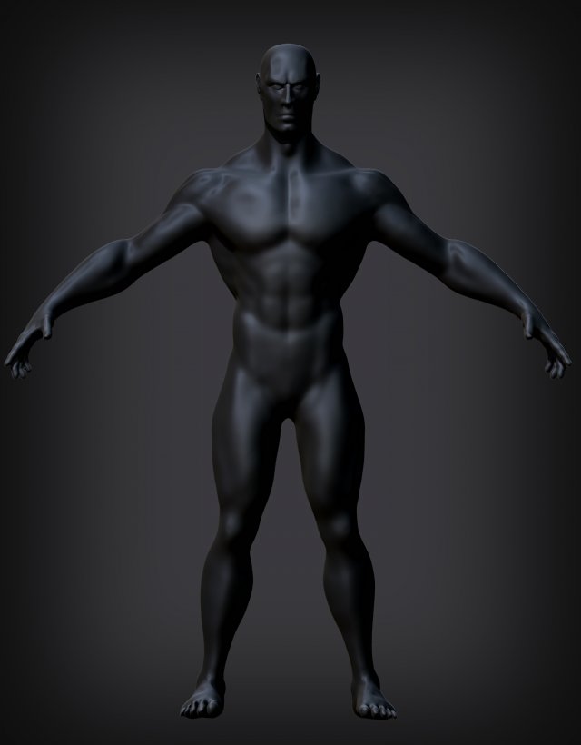 human Modelo 3D .c4d .max .obj .3ds .fbx .stl .blend 