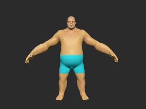 male character 3D 模型