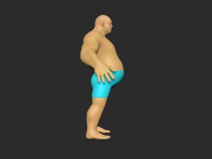 male character Model 3D