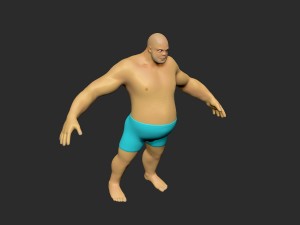male character Model 3D
