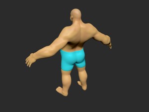 male character Model 3D