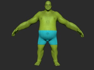 male character Model 3D