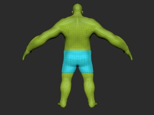 male character Model 3D