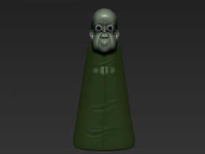 alien 3D 模型