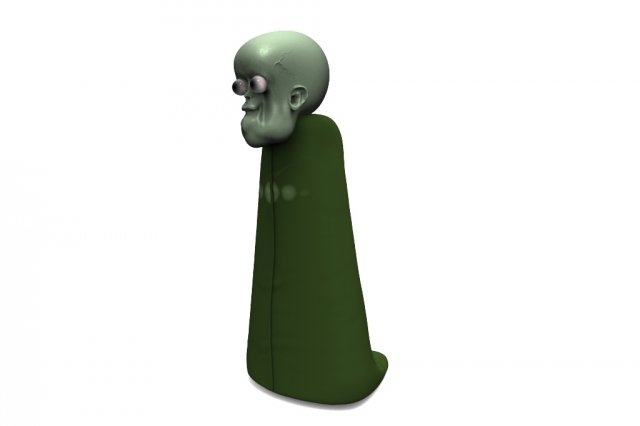 alien 3D 模型 .c4d .max .obj .3ds .fbx .stl .blend 