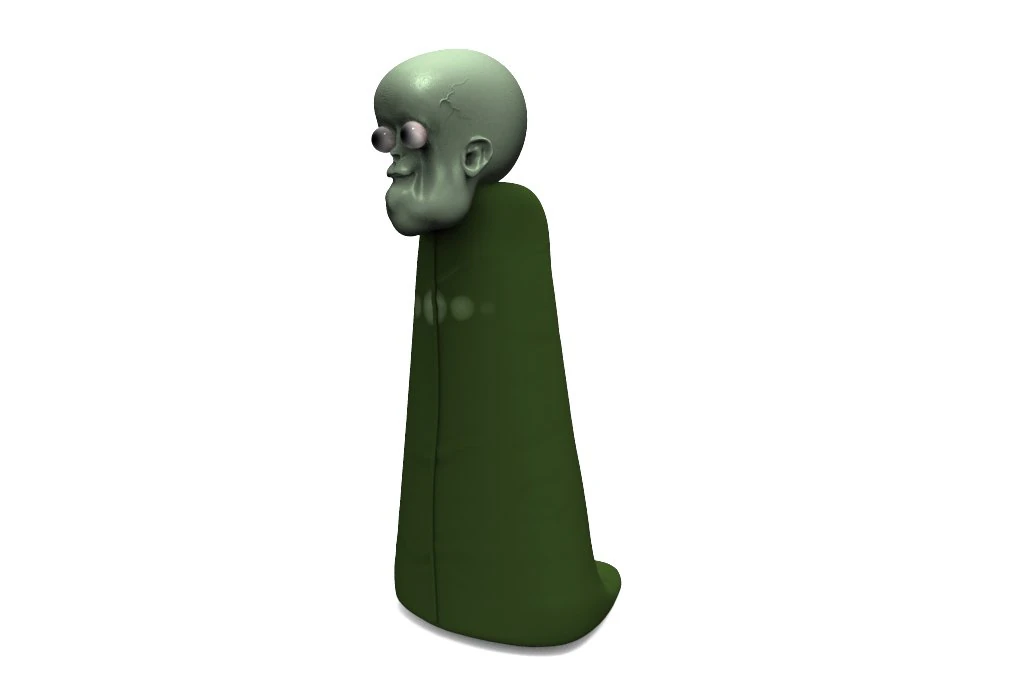 alien 3D Model .c4d .max .obj .3ds .fbx .stl .blend 