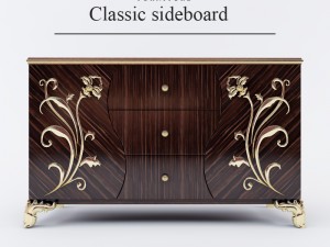 ekar classic sideboard 3D Model