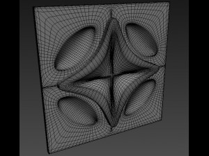 3d wall panels 3D Model
