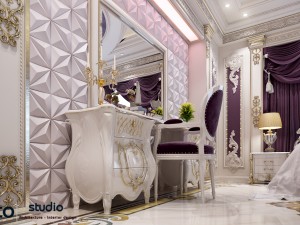 classic bedroom Modèle 3D