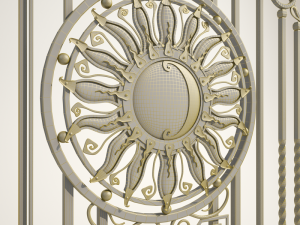 gate 3D 模型
