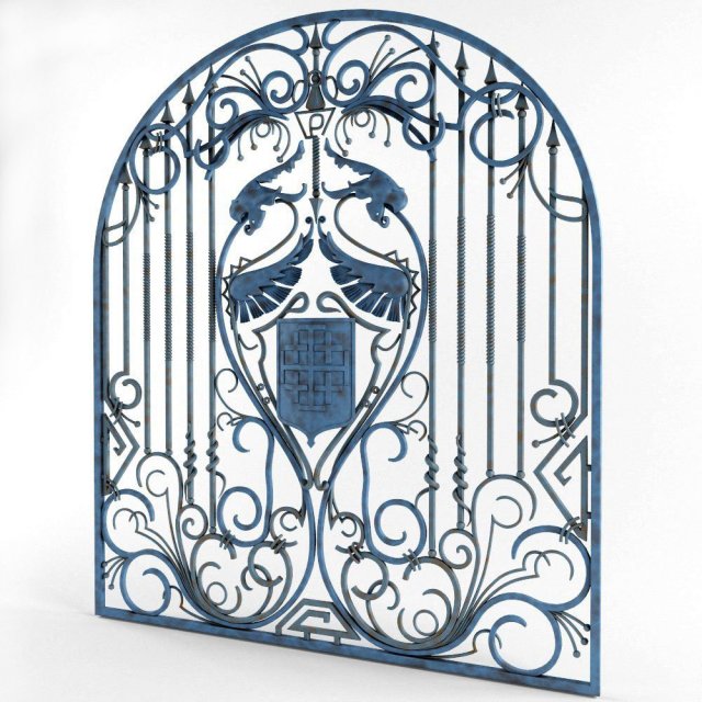 gate 3D Modell .c4d .max .obj .3ds .fbx .stl .blend