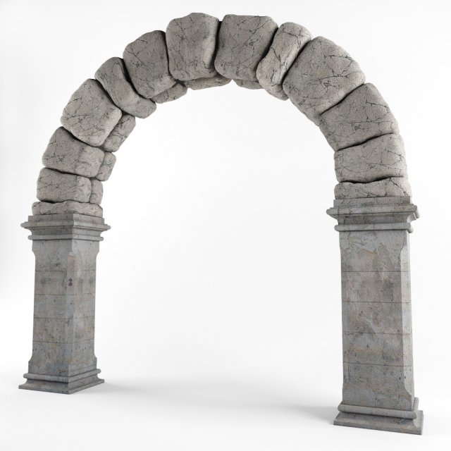 arc Model 3D .c4d .max .obj .3ds .fbx .stl .blend