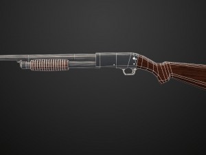 shotgun 3D Model