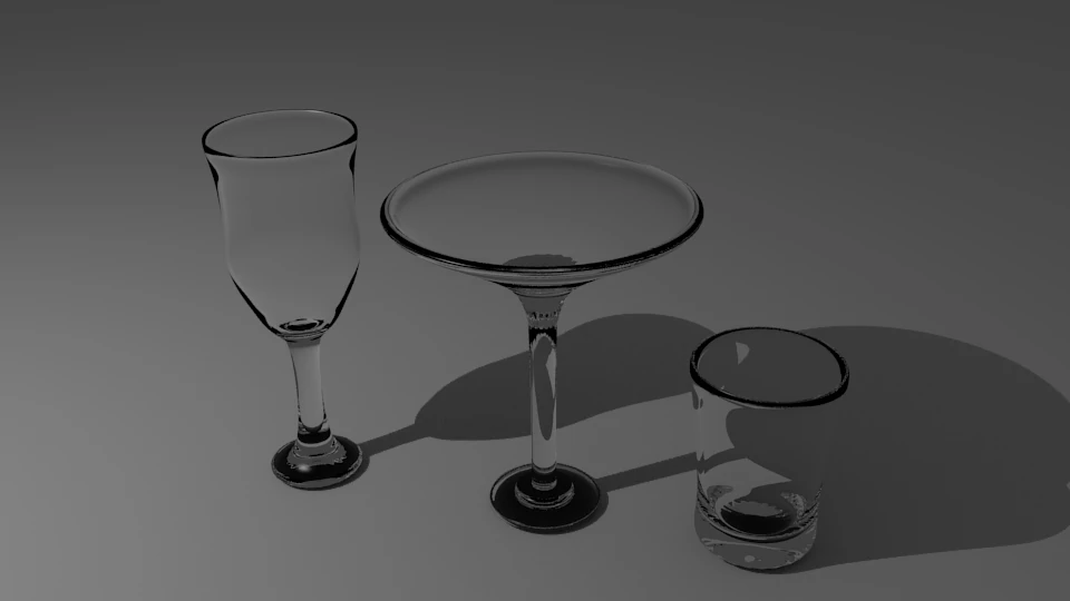 glass pack lite 3D Model .c4d .max .obj .3ds .fbx .stl .blend