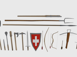 medieval pack 3D Model