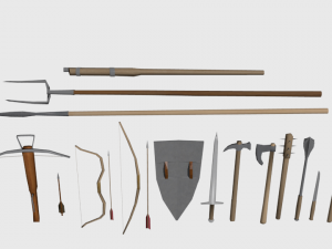 medieval pack 3D Model