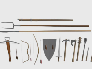 medieval pack 3D Model