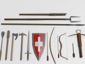 medieval pack 3D Model