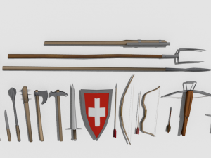 medieval pack 3D Model