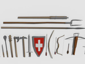 medieval pack 3D Model