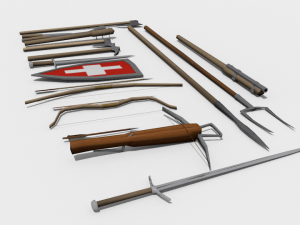 medieval pack 3D Model