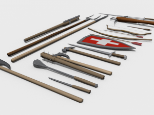 medieval pack 3D Model