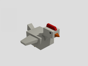 rigged farm animals Model 3D
