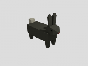rigged farm animals Model 3D