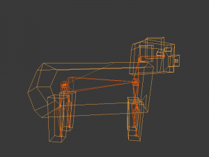 rigged farm animals Model 3D