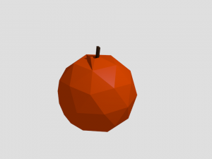 lowpoly fruits free 3D Модель
