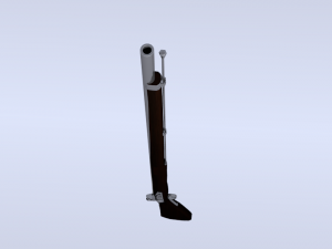 brown bess flintlock musket 3D Model