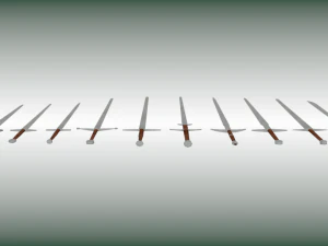sword collection 3D Model