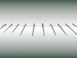 sword collection 3D Model