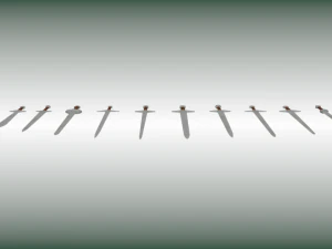 sword collection 3D Model