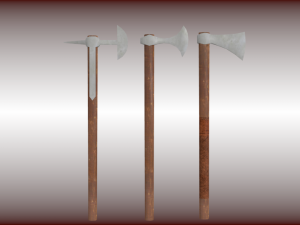 battle ax collection Model 3D
