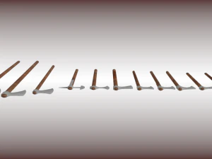 koleksi kapak perang Model 3D