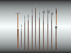 big medieval collection 3D Model